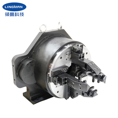 F90BF 300C کار سنگین بزرگ از طریق سوراخ ليزر چک برای برش لوله های بزرگ در یک برش لوله ليزر چک پنوماتیک خودکار